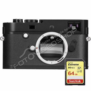 Leica M Monochrom Typ 246 čierna + SanDisk 64GB Zadarmo