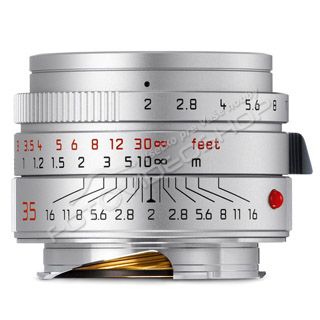 LEICA Summicron-M 35mm f/2 ASPH strieborný