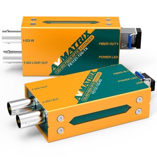 AVMATRIX FE1121-12G 12G-SDI Fiber Optic Extender