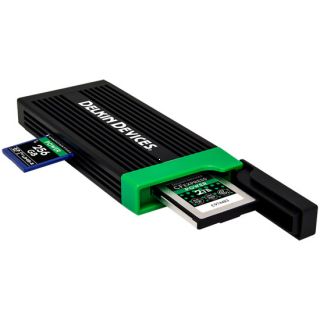 Delkin Devices taka CFexpress B + SD kariet USB 3.2