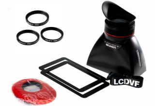LCDVF 5.2 Diopter kit LCD hadik pre Atomos Shinobi /Ninja V /Ninja V+ /Portkeys BM5 (gen2) /Portkeys LH5H