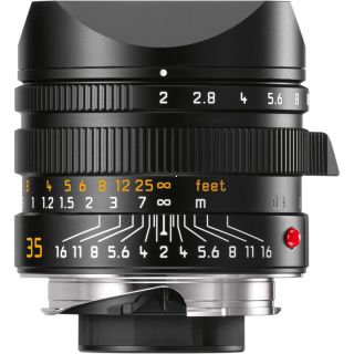 Leica APO-Summicron-M 35mm f/2 ASPH. Black Anodized