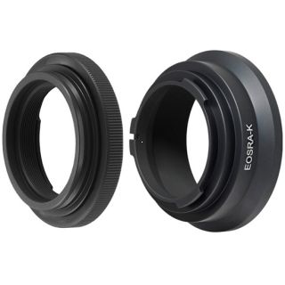 Novoflex Adaptr Canon EOS R mount camera to BAL-F bellows (EOSRA-K + AFLEX en)