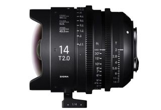 SIGMA CINE 14mm T2 FF F/VE METRIC pre Sony E