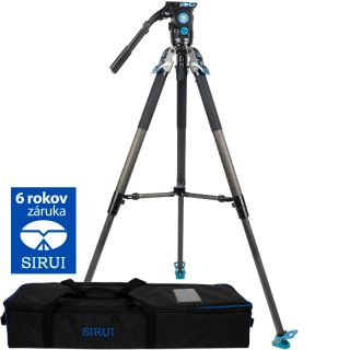 SIRUI Videostatv Rapid SVT-75 Pro + SVH15 (Zruka 6 rokov)