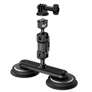 SMALLRIG 4467 Dual Magnetic Suction Cup Mounting Support Kit for Action Cameras