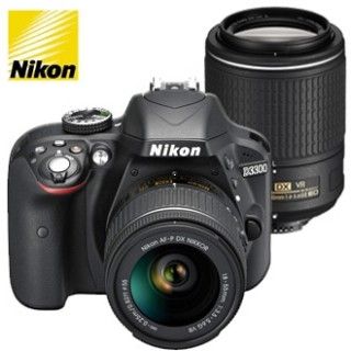 Nikon D3300 + AF-P 18-55 VR + 55-200 VR II + 4x istenie ipu zadarmo!