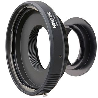 Novoflex LEA-R + HARING adaptr pre objektvy Hasselblad 6x6 na fotoaparty Leica R