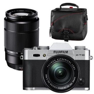 Fujifilm  X-T10 + XC 16-50 / 50-230mm silver +Taška -CASHBACK 100€