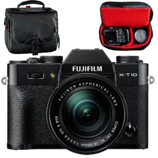 Fujifilm  X-T10 + XC 16-50mm čierny + Taška -CASHBACK 100€