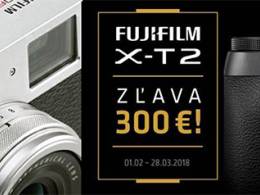 Akcia- Zľavy na Fujifilm X-T2: 300€ / X100F: 100€ Akcia- Zľavy na Fujifilm X-T2: 300€ / X100F: 100€
