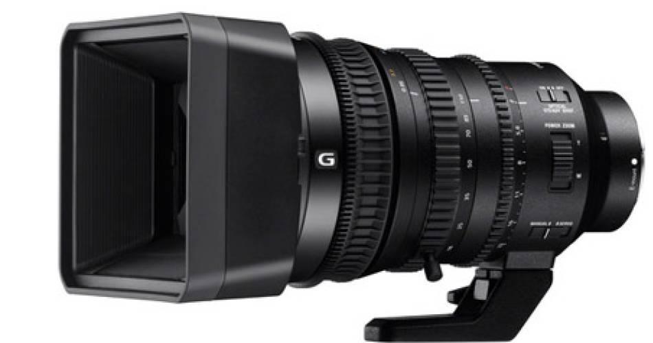 Sony 18-110 mm f4 G OSS nový objektív Super 35
