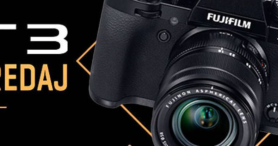 Fujifilm X-T3 predpredaj s 3 ročnou zárukou
