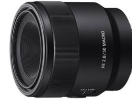 Sony predstavuje Full-Frame objekt�v FE 50mm F2.8 Macro