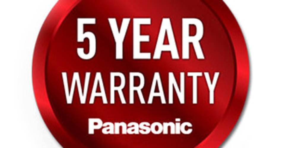 Panasonic 5 ročná záruka
