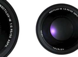 Leica - nov Noctilux objektvy