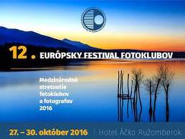 12. Eur�psky Festival Fotoklubov 2016