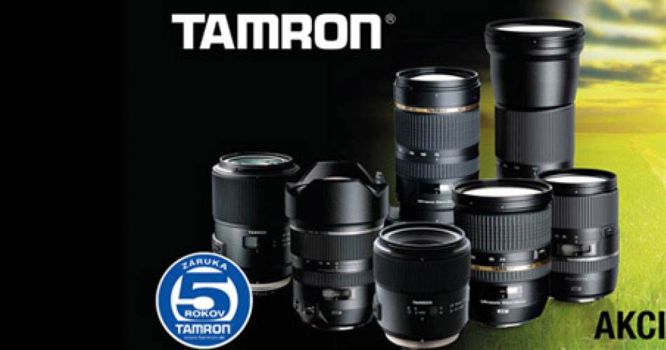 Tamron - mjov Cashback - 2016