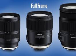 Tamron prina 3 nov Full Frame objektvy