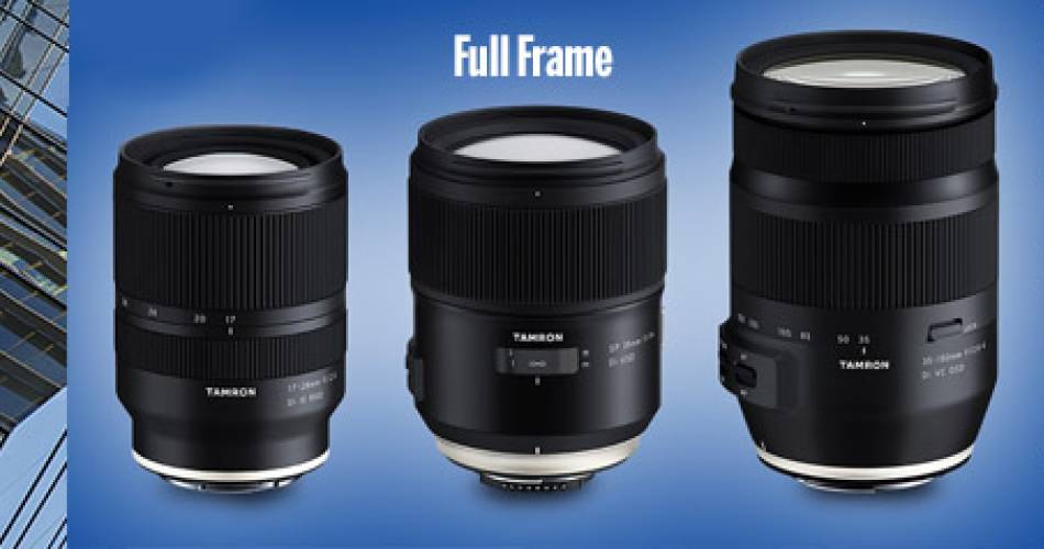 Tamron prina 3 nov Full Frame objektvy