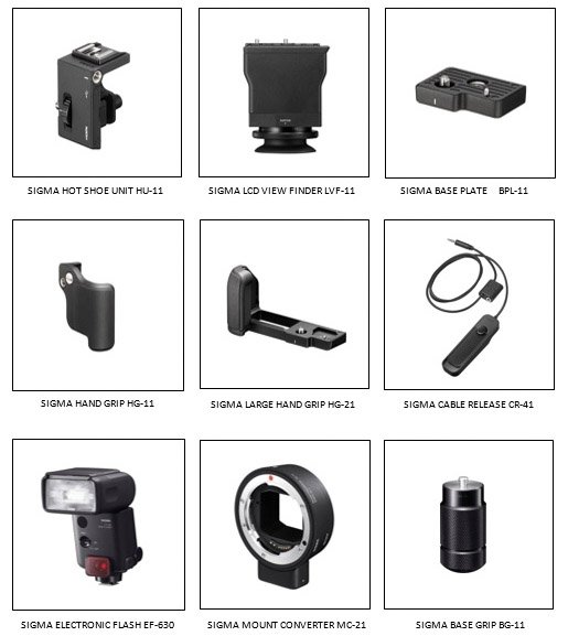 sigma fp optimal accesories