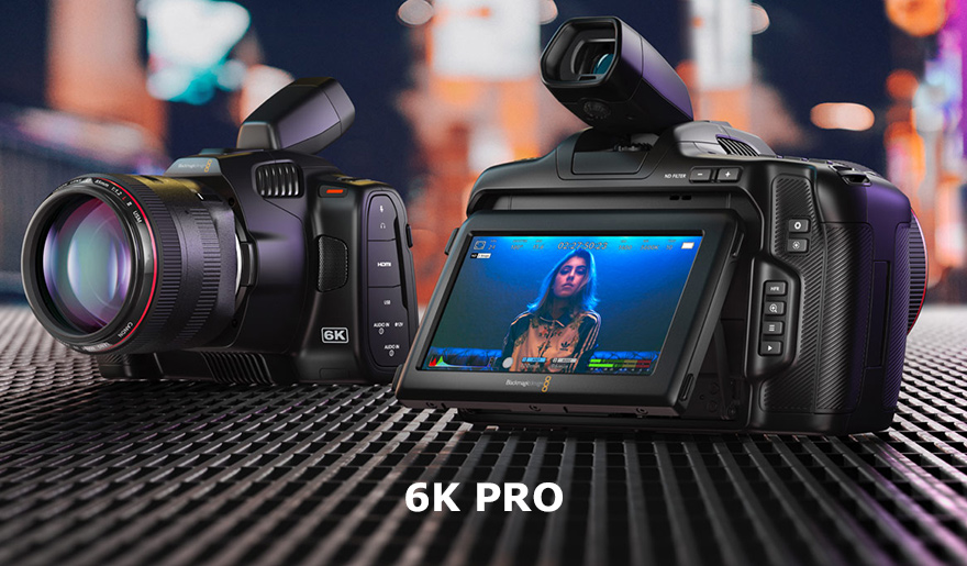 Blackmagic POCKET CINEMA CAMERA 6K PRO