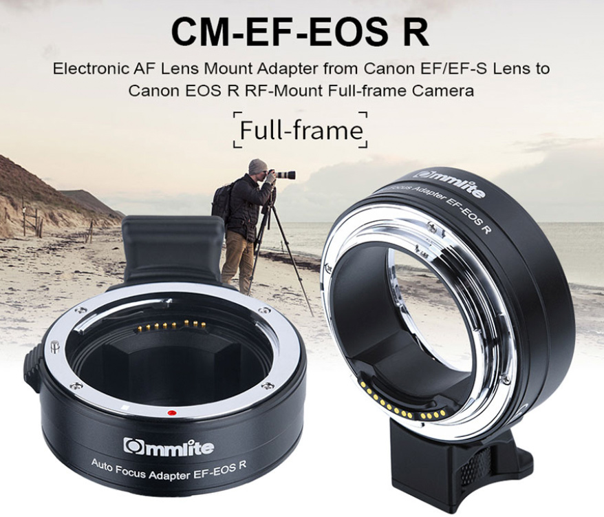 Commlite CM-EF-EOS-R adaptér