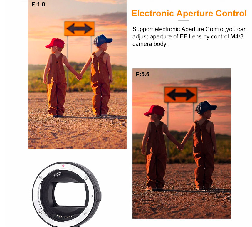 adapter Commlite Canon EF Sony E-Mount