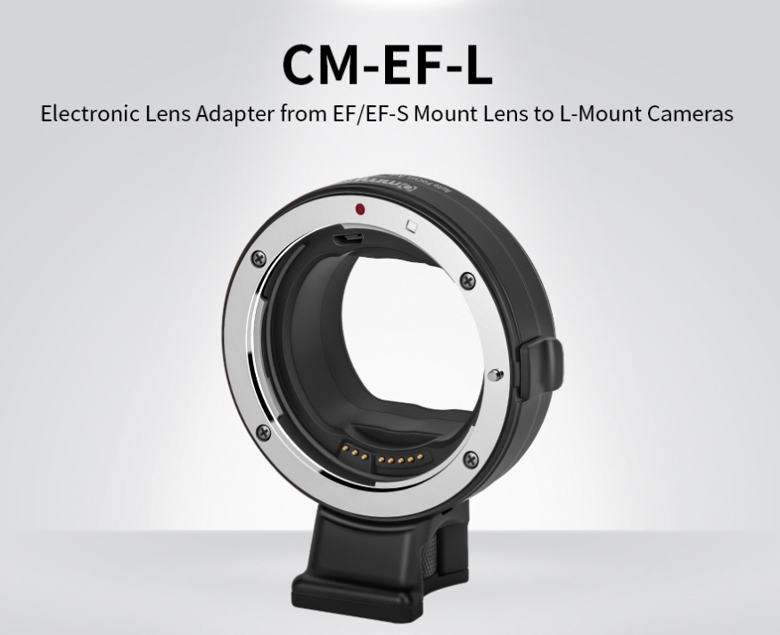 comica adapter Canon EF na L-Mount