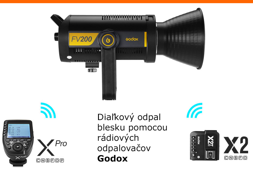 Godox FV200 led svetlo blesk