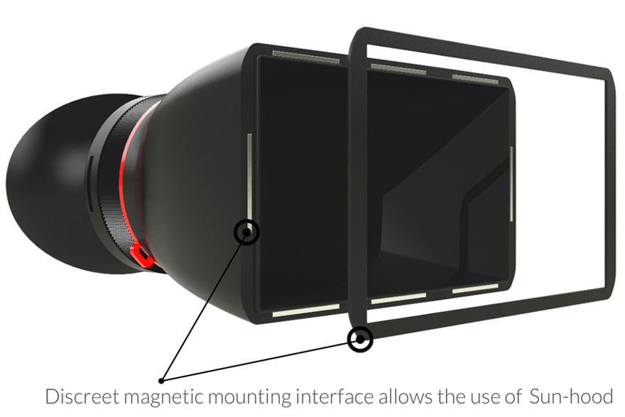 LCD HADIK PRE BLACKMAGIC 4K, 6K, 6K PRO (VIEWFINDER LCDVF BM5)