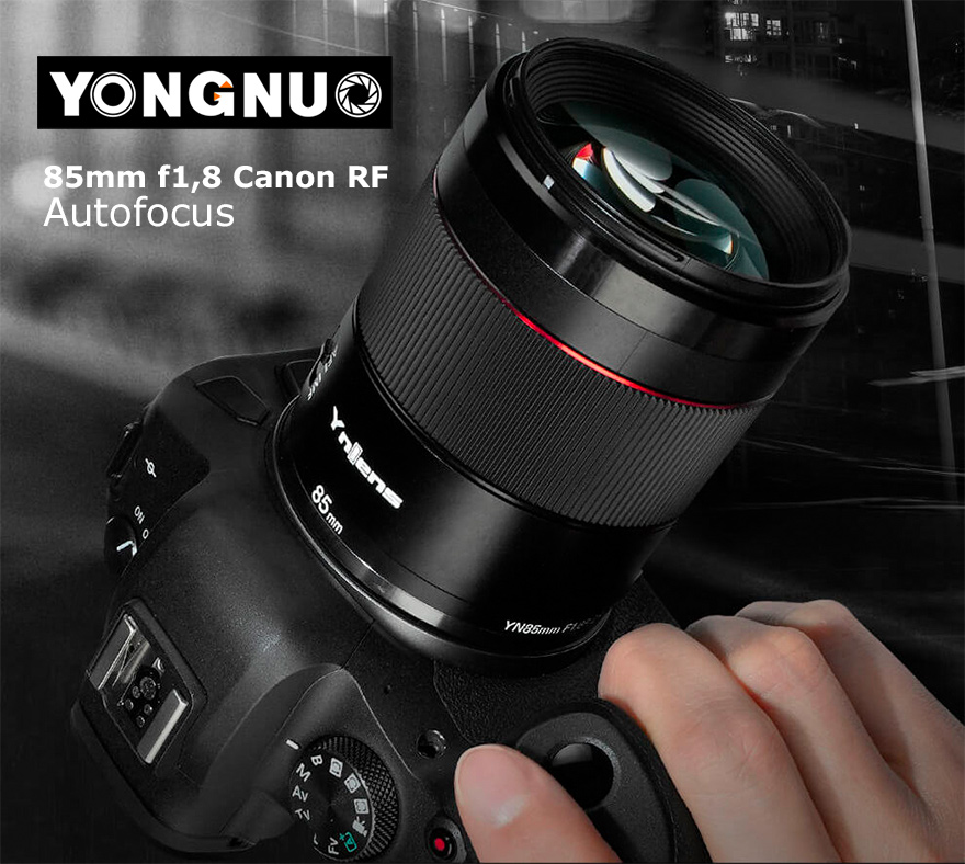 yongnuo 85mm f1,8 Canon RF