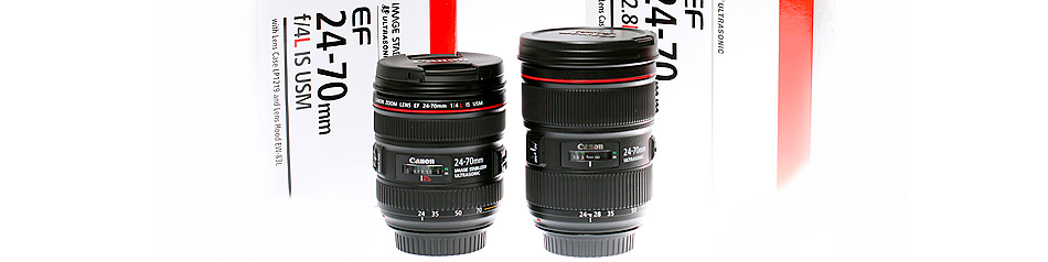 Canon EF 24-70 f2,8 vs. Canon EF 24-70 f4