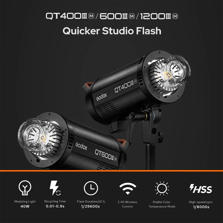 Godox QT400IIIM tdiov blesk