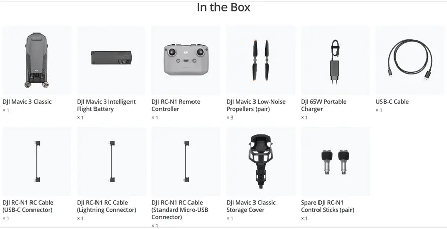 dji mavic 3 classic