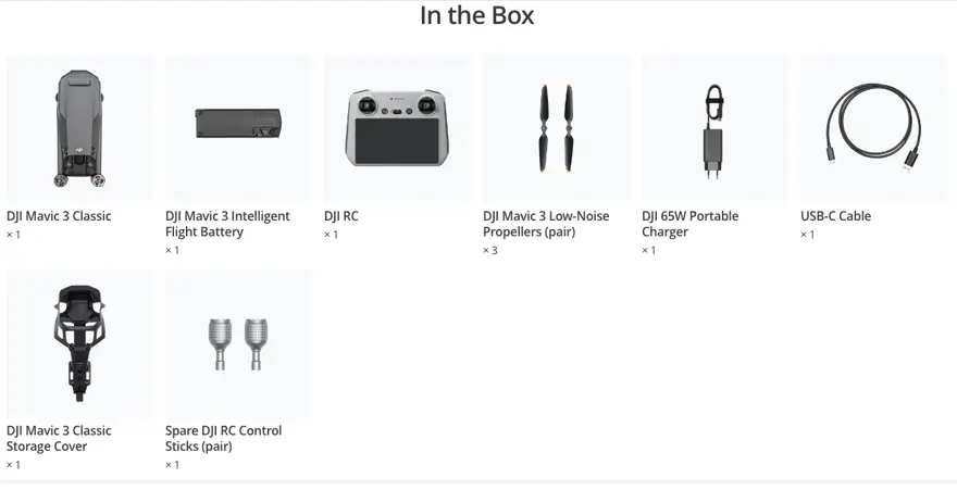 dji mavic 3 classic