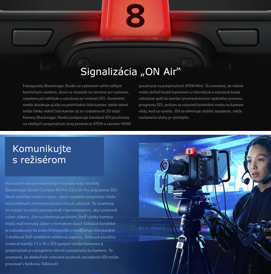 Blackmagic Design Studio Camera 6K Pro