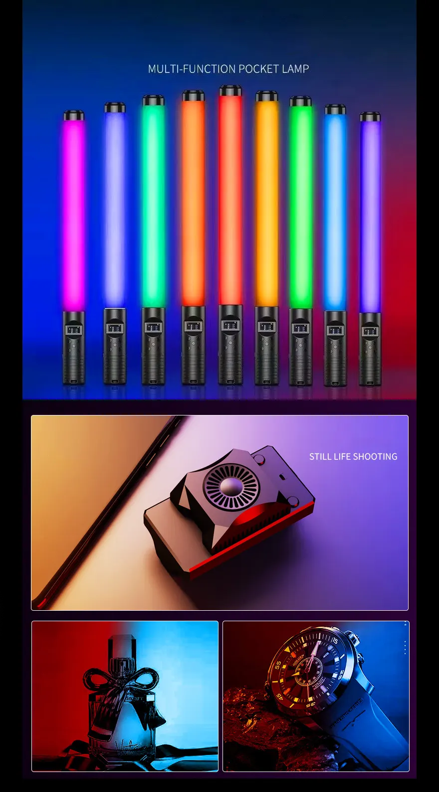 K&F Concept Handheld Photography Light Stick