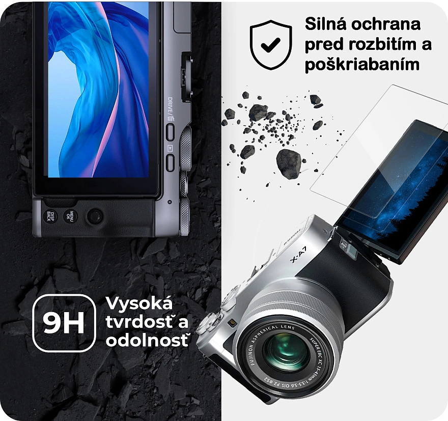 Mosh Premium Protector Glass Sony A7R IV/ A7 III/ A7R III/ A9 / A7S II/ A7RII/ A7R/ A99 II
