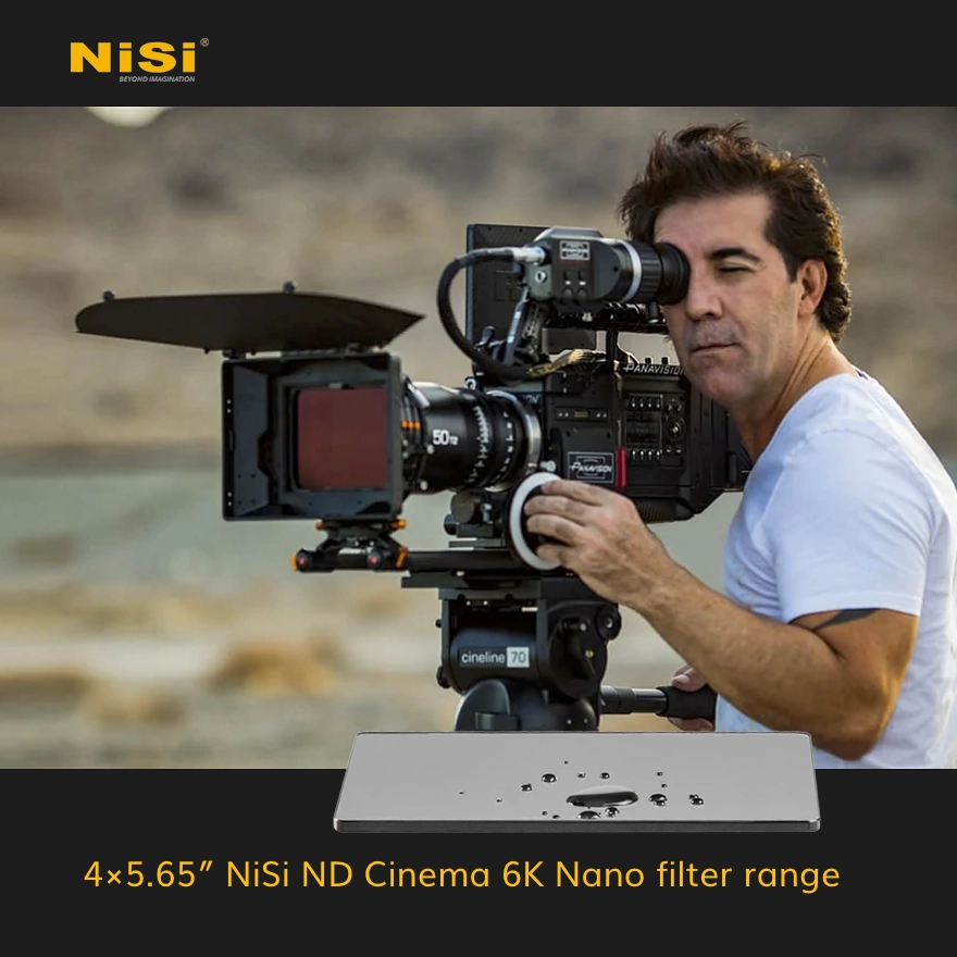 6.66.6″ NiSi ND Cinema 6K Nano filter r