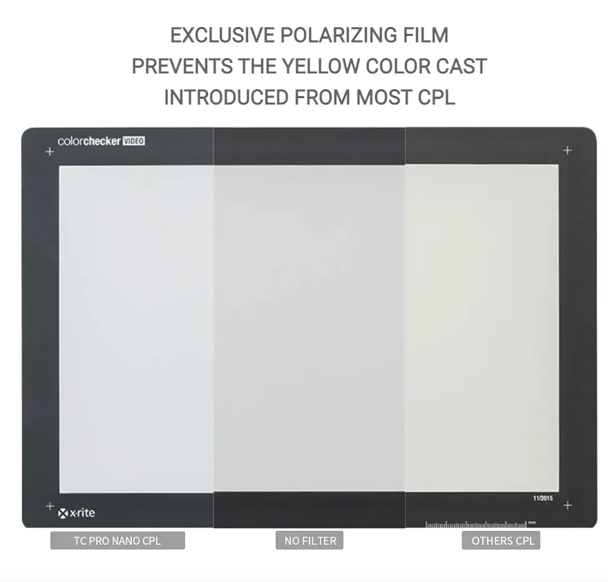 nisi polarizer true color filter CPL