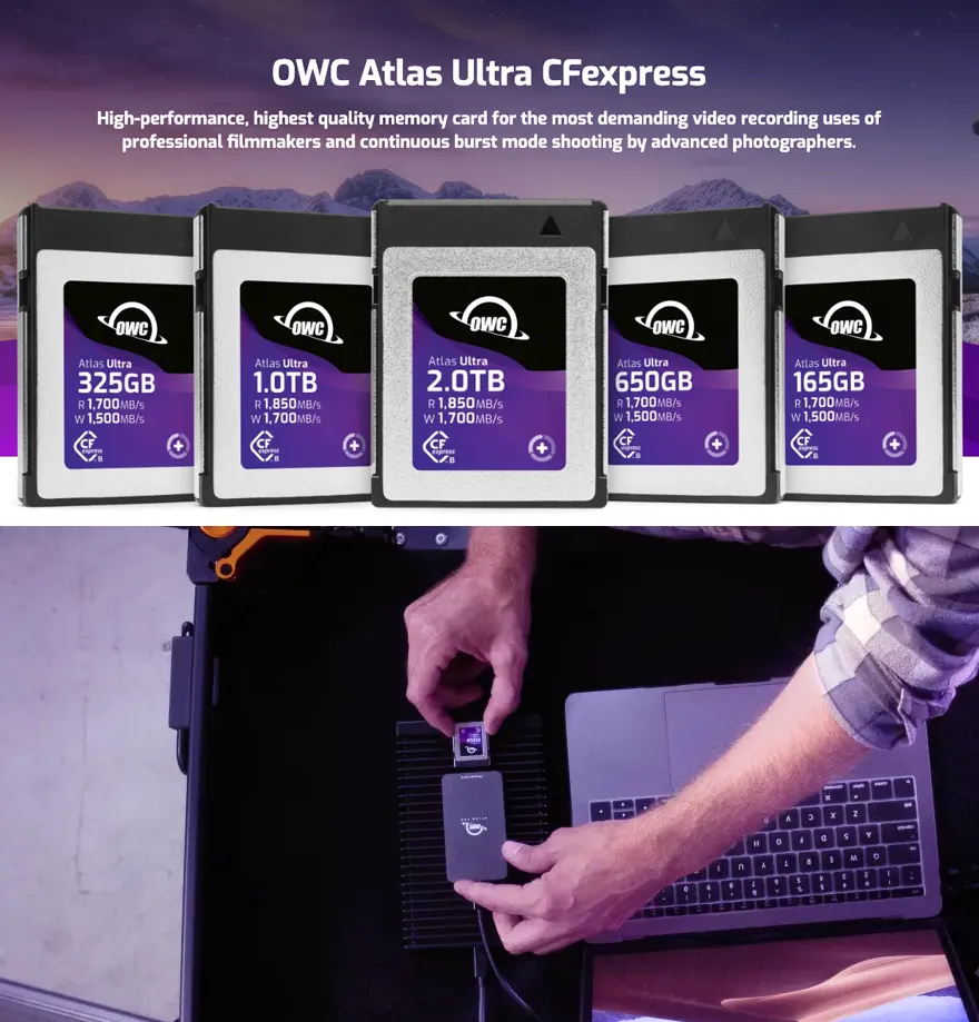 OWS Atlas ultra Cfexpress