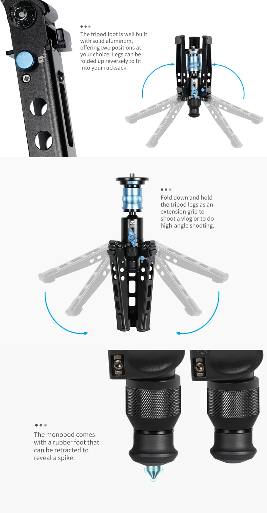 SIRUI Monopod P-325FS