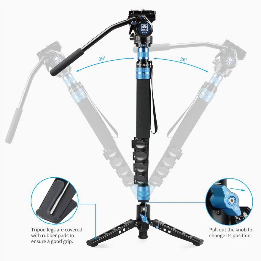 SIRUI Monopod P-325FS