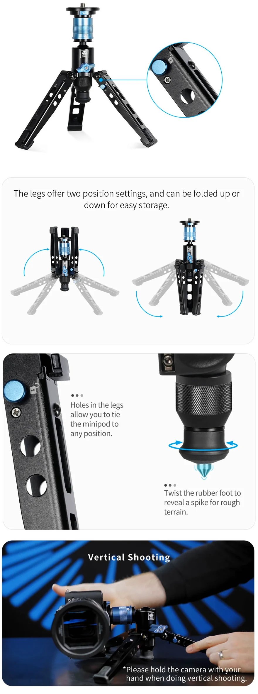 SIRUI  Monopod P-424FS