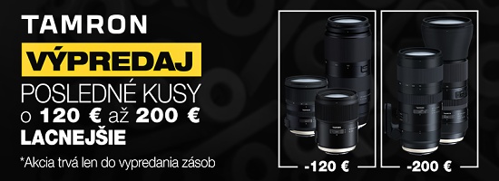 Tamron vpredaj