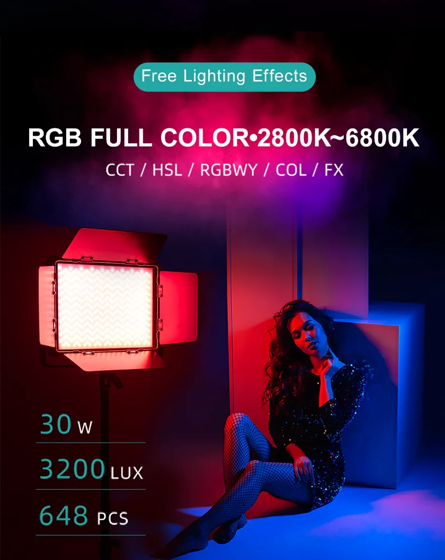 Weeylite WP35 Full Color RGB LED Panel