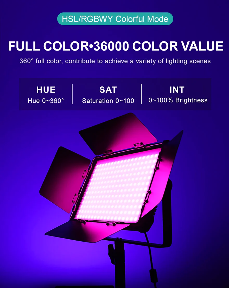 Weeylite WP35 Full Color RGB LED Panel
