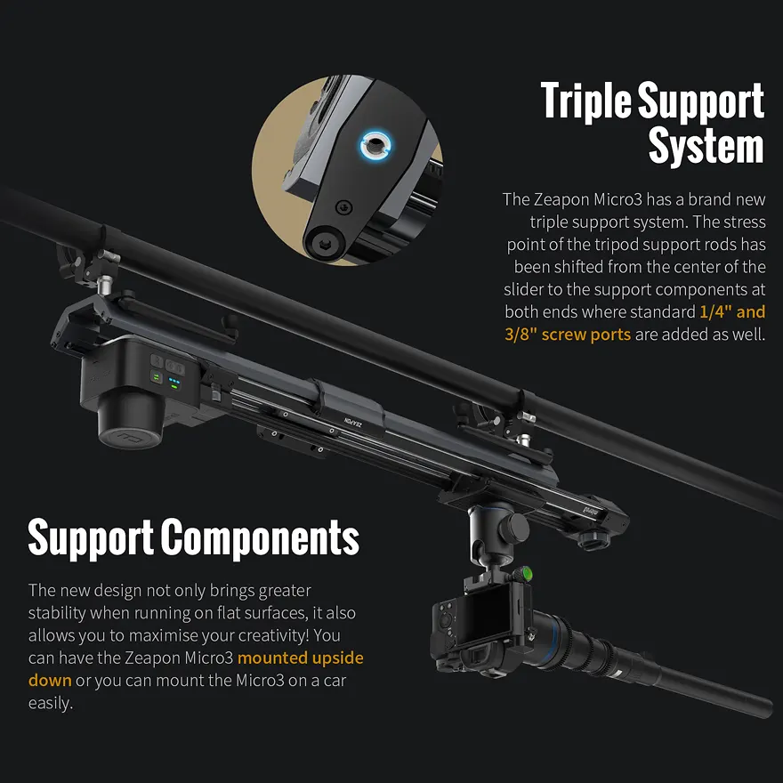 zeapon slider micro3 E pons PT kit