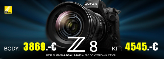 Nikon Z8 akcia